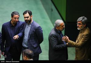 مراسم بزرگداشت شهدای خدمت در مجلس شورای اسلامی +عکس