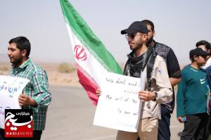 دانشجویان؛ برای غنی سازی هسته‌ای اجازه نمی‌گیریم!