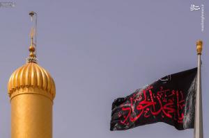 کتیبه‌های شهادت امام جواد(ع) در حرم علوی +عکس