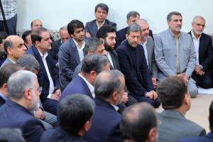 گزارش تصویری| دیدار ویزرکشور و استانداران  با رهبر انقلاب