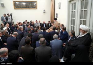 دیدار وزیر کشور و استانداران با رهبر معظم انقلاب +عکس