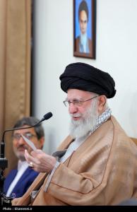 دیدار وزیر کشور و استانداران با رهبر معظم انقلاب +عکس