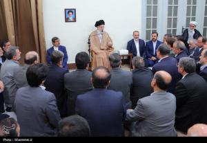 دیدار وزیر کشور و استانداران با رهبر معظم انقلاب +عکس