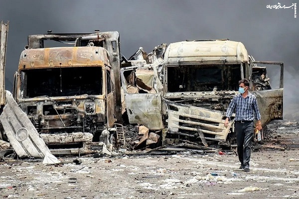 پرداخت خسارت ۸۳ خودروی آسیب‌دیده فاقد بیمه بدنه در حادثه بندر رجایی