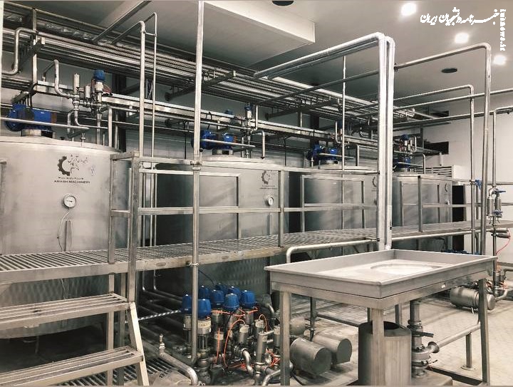 راه ‌اندازی خط تولید بستنی با دستگاه‌ های پیشرفته ماشین ‌سازی آرش