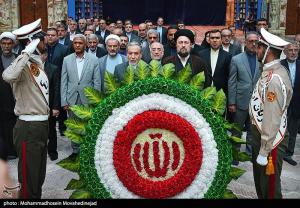 تجدید میثاق کارکنان وزارت امور خارجه با آرمان‌های امام خمینی (ره) +عکس