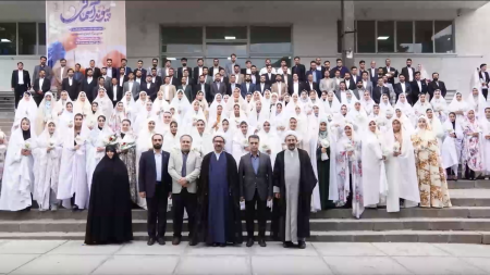 جشن ازدواج دانشجویی دانشگاه تبریز +فیلم
