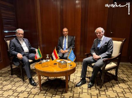 گروسی: دیداری به موقع با عراقچی داشتم