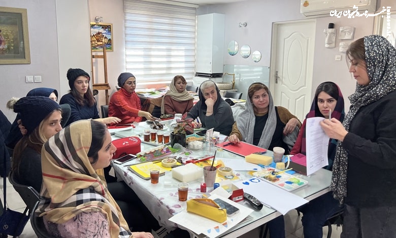 شروع کلاس های نقاشی و خوشنویسی ترنم صبا در تابستان