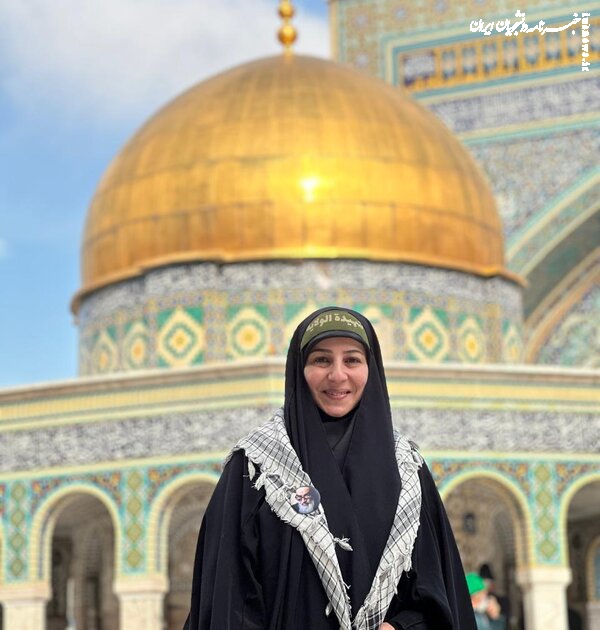 دختری که با یک جمله امام مقابل تانک اسرائیلی ایستاد + تصاویر