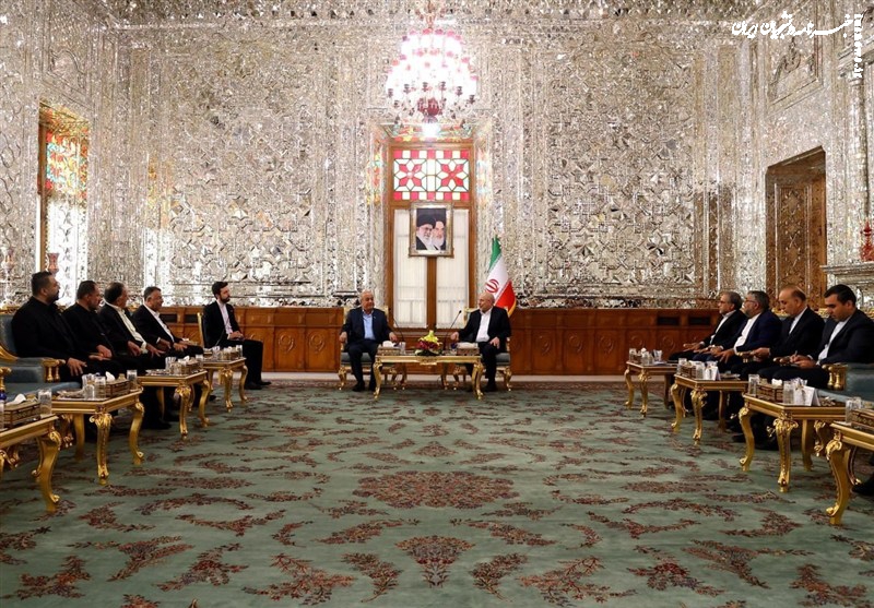  دیدار معاون دبیرکل جبهه مردمی برای آزادی فلسطین با رئیس مجلس