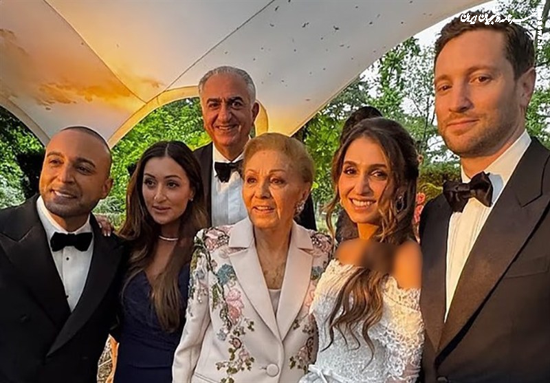 دختر رضا پهلوی عروس صهیونیست‌ها شد