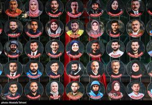 رونمایی از سازه‌ی یادبود خبرنگاران شهید غزه