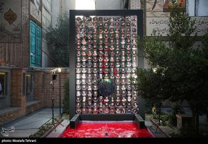 رونمایی از سازه‌ی یادبود خبرنگاران شهید غزه