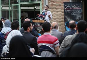 رونمایی از سازه‌ی یادبود خبرنگاران شهید غزه