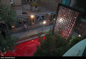 رونمایی از سازه‌ی یادبود خبرنگاران شهید غزه