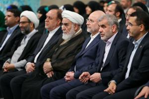 دیدار نمایندگان مجلس شورای اسلامی با رهبر معظم انقلاب اسلامی +عکس
