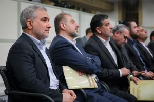 دیدار نمایندگان مجلس شورای اسلامی با رهبر معظم انقلاب اسلامی +عکس