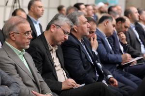 دیدار نمایندگان مجلس شورای اسلامی با رهبر معظم انقلاب اسلامی +عکس