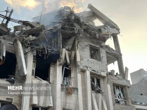 تصاویری از حمله رژیم غاصب صهیونیستی به تهران