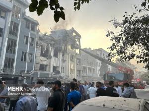 تصاویری از حمله رژیم غاصب صهیونیستی به تهران