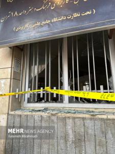 تصاویری از حمله رژیم غاصب صهیونیستی به تهران