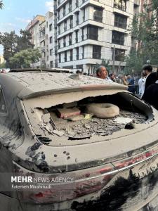تصاویری از حمله رژیم غاصب صهیونیستی به تهران