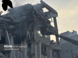 تصاویری از حمله رژیم غاصب صهیونیستی به تهران