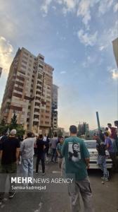 تصاویری از حمله رژیم غاصب صهیونیستی به تهران