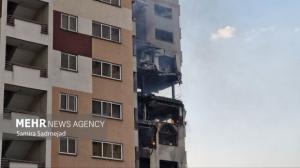 تصاویری از حمله رژیم غاصب صهیونیستی به تهران