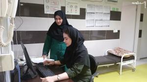 گزارش تصویری| خدمت‌رسانی کادر درمان بیمارستان شهید دکتر چمران کنگاور