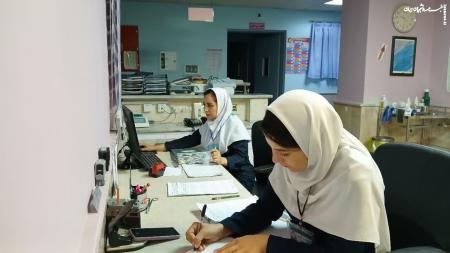 گزارش تصویری| خدمت‌رسانی کادر درمان بیمارستان شهید دکتر چمران کنگاور