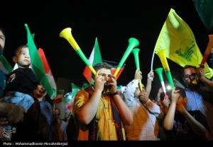 شادی مردم تهران پس از پاسخ کوبنده نیروهای مسلح به آمریکا +عکس