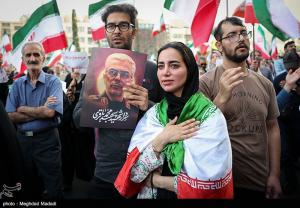 تجمع مردمی در حمایت از نیرو‌های مسلح +عکس