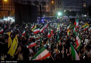 تجمع مردمی در حمایت از نیرو‌های مسلح +عکس