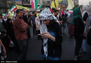 تجمع مردمی در حمایت از نیرو‌های مسلح +عکس