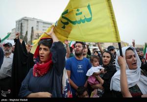 تجمع مردمی در حمایت از نیرو‌های مسلح +عکس