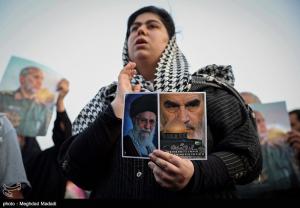 تجمع مردمی در حمایت از نیرو‌های مسلح +عکس