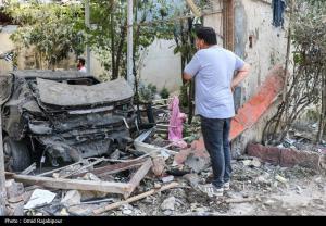 حمله تروریستی اسرائیل به منازل مسکونی آستانه اشرفیه گیلان +عکس