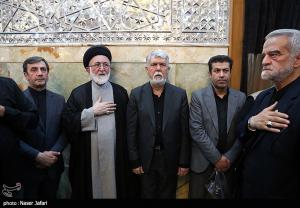 تشییع و تدفین پیکر شهید طهرانچی در حرم حضرت عبدالعظیم حسنی(ع)