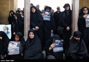 تشییع و تدفین پیکر شهید طهرانچی در حرم حضرت عبدالعظیم حسنی(ع)