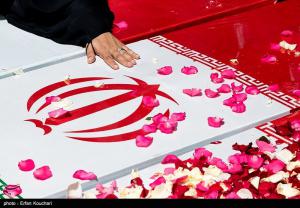 مراسم خاکسپاری شهدای اقتدار ایران در امامزاده صالح(ع) +عکس