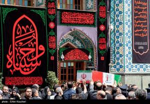 مراسم خاکسپاری شهدای اقتدار ایران در امامزاده صالح(ع) +عکس