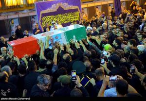 تشییع پیکر سردار شهید محمد باقری +عکس