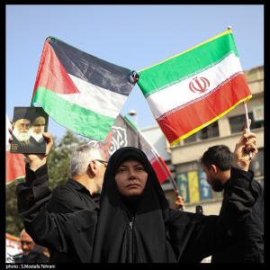 تشییع شهدای اقتدار ملی در تهران +عکس