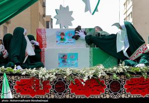 تشییع شهدای اقتدار ملی در تهران +عکس