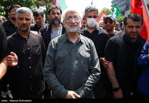 تشییع شهدای اقتدار ملی در تهران +عکس