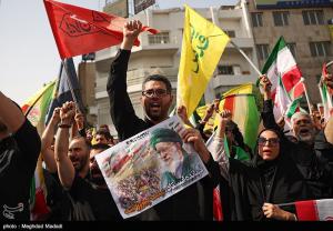 تشییع شهدای اقتدار ملی در تهران +عکس