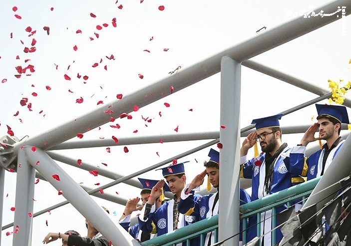 تشییع شهدای اقتدار ملی در تهران +عکس