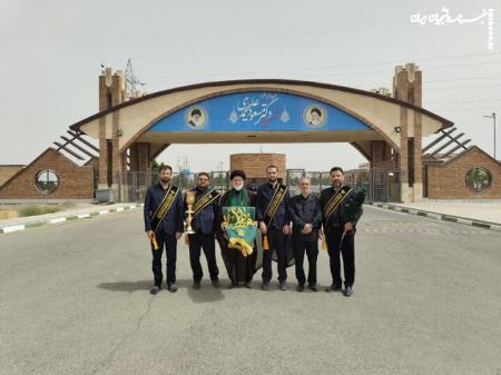 سایت هسته‌ای فردو معطر به عطر حرم کریمه اهل بیت(ع) شد